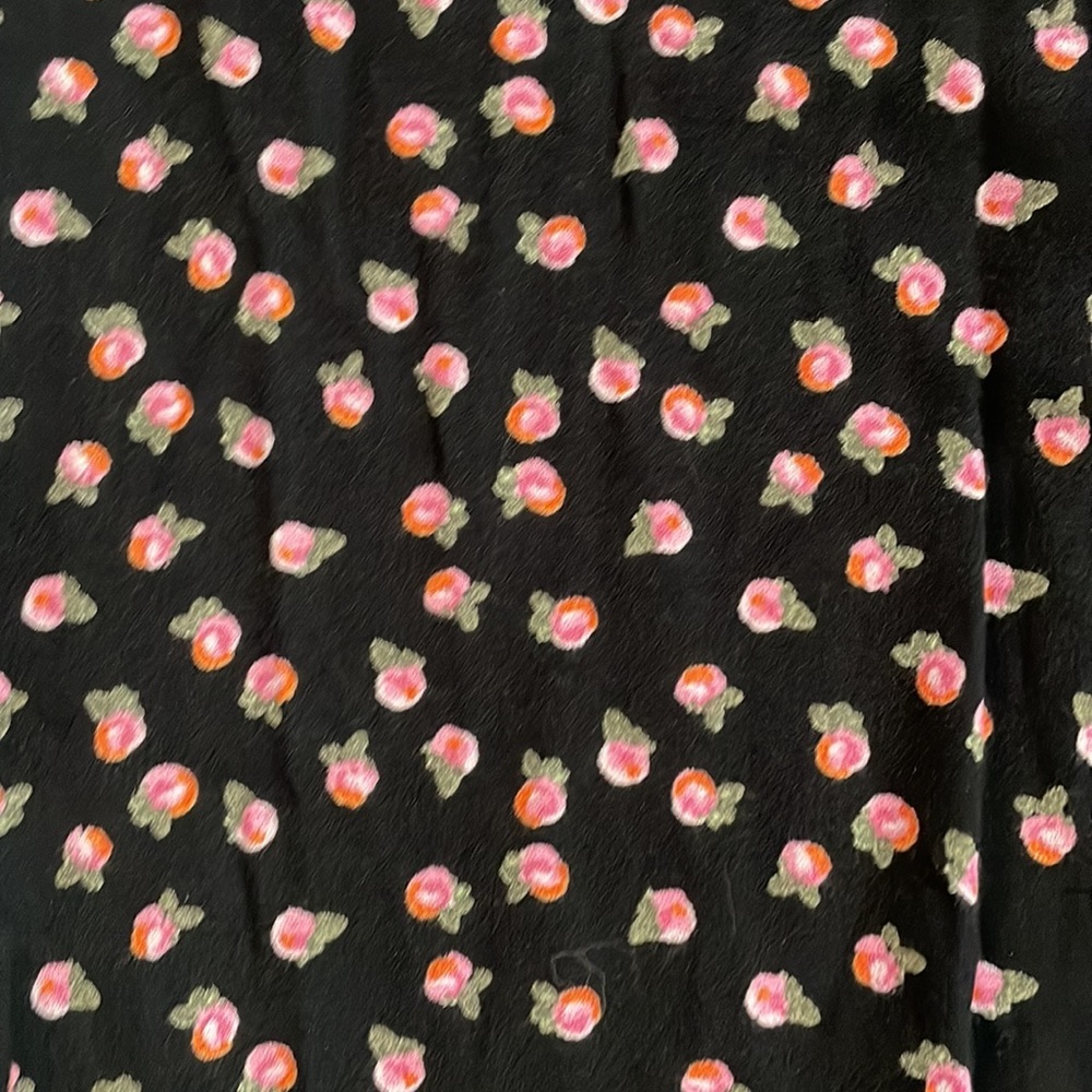 Free people, floral,‎ black, pink, jumpsuit, size 4 - Picture 2 of 6